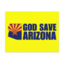 God Save Arizona Postcard