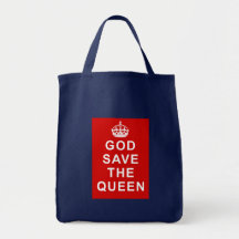 God Save the Queen Tshirts, Bags, Gifts