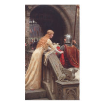 God Speed! - Edmund Blair Leighton Business Cards