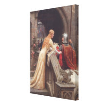 God Speed! - Edmund Blair Leighton Canvas Print
