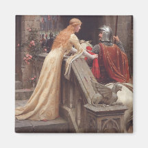 God Speed! - Edmund Blair Leighton Fridge Magnet