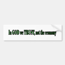 God Trust Bumper Stickers