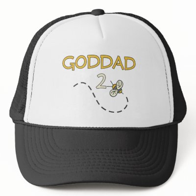 Goddad 2 Bee Hat by MotherandFatherGifts