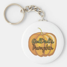 GodDad's Pumpkin Keychain