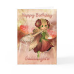 Goddaughter Birthday Card With Strawberry & Cream