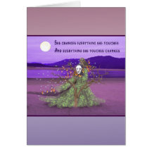 Goddess And Moon Cards