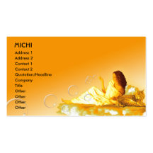 Goddess Biz Card Template Business Cards