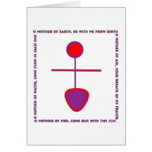 Goddess Greeting Song Greeting Cards