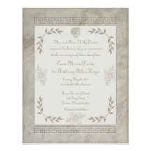 Goddess Juno Latin Phrase Together Through Life Invite