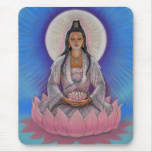 Goddess Kuan Yin Mousepad