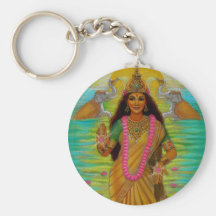 Goddess Lakshmi Keychain