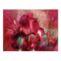Goddess Of Passion Art Postcard