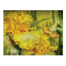 Goddess Of Summer Art Postcard