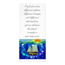 Goddess Of The Sea Personalized Rack Card
