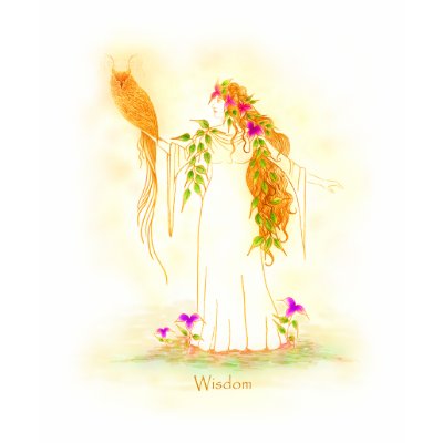 Goddess of Wisdom T-Shirt by IrishPirateQueen