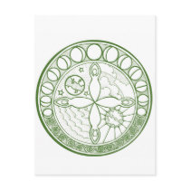 Goddesses of the Elements Post Cards