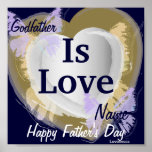 Godfather Is Love Poster-Customize posters