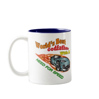 Godfather Need For Speed Father's Day Gifts Coffee Mug by fathersdaytshirts