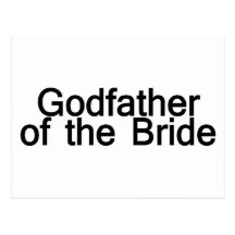 Godfather Of The Bride Post Card
