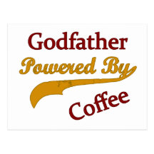 Godfather Powered By Coffee Postcards