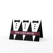 GODFATHER Wedding Thank You Cards