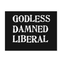 Godless Damned Liberal