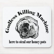 GODLESS KILLING MACHINE MOUSEPAD