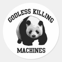 Godless Killing Machines Stickers