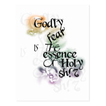 Godly Fear Postcards