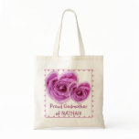 GODMOTHER Bag - PINK Rose Heart with Lace