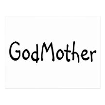 GodMother Black Post Card