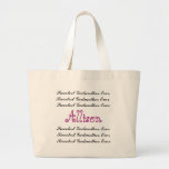 GODMOTHER Custom Name Sweetest Godmother Ever Bags