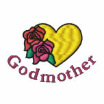 Godmother Heart and Roses Embroidered Shirt
