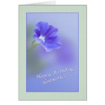 Godmother's Birthday Card with Petunia