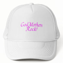 GodMothers Rock Pink Mesh Hats