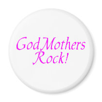 GodMothers Rock Pink Magnet