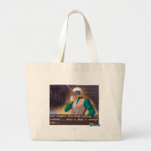 Godot - "Hot Nights" Canvas Bags
