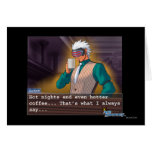 Godot - "Hot Nights" Greeting Card