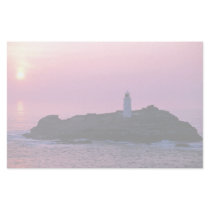 Godrevy Lighthouse at the Cornish Riviera Stationery Design