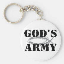 God's Army Keychain