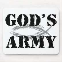 God's Army Mouse Pads
