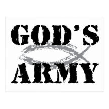 God's Army Post Card