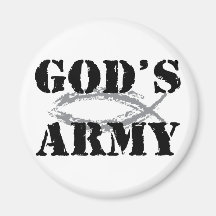 God's Army Refrigerator Magnets