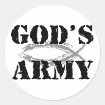God's Army Sticker