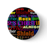 God's Attributes Pins