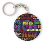 God's Attributes Key Chain