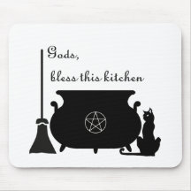 gods bless this kitchen mousepad