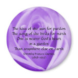 God's Garden Poem - magnet