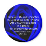 God's Garden Poem - magnet