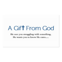Gods Gift Business Card